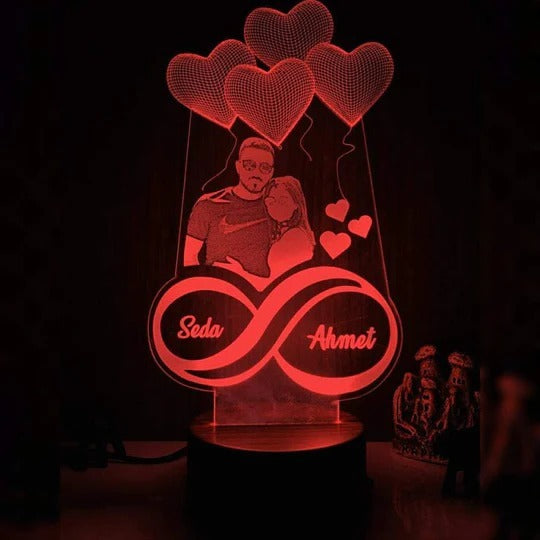 Personalized Photo 3D Illusion LED LAMP